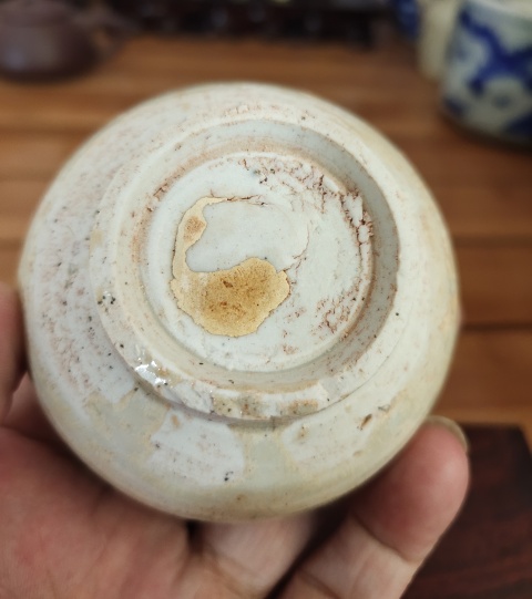 古玩陶瓷宋-景德鎮青白釉水盂拍賣,當前價格338元