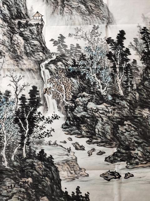古玩字畫中國美術(shù)家協(xié)會會員 教授 高永謙《江山攬勝》拍賣,當前價格16999元