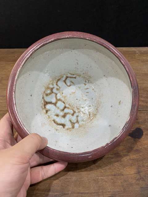 古玩陶瓷清中晚期鈞紅釉香爐拍賣，當前價格4600元