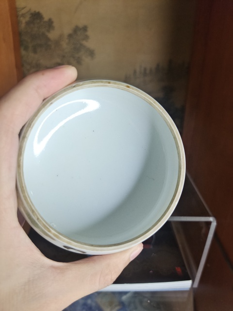 古玩陶瓷彩繪仕女紋洗一對拍賣,當前價格8888元