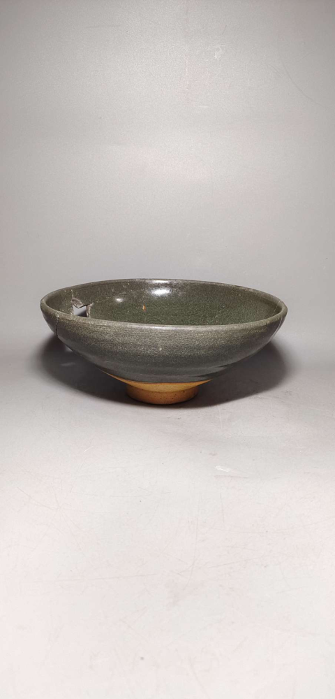 古玩陶瓷元代，鈞窯青釉大碗拍賣，當前價格1888元