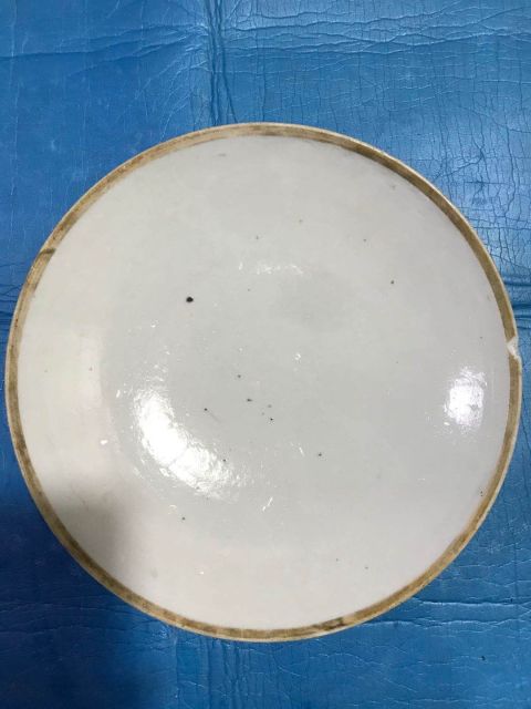 古玩陶瓷淺降彩花鳥一品鍋拍賣，當前價格1580元