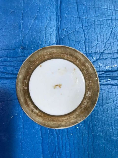 古玩陶瓷粉彩人物教子圖提梁壺拍賣，當前價格1800元