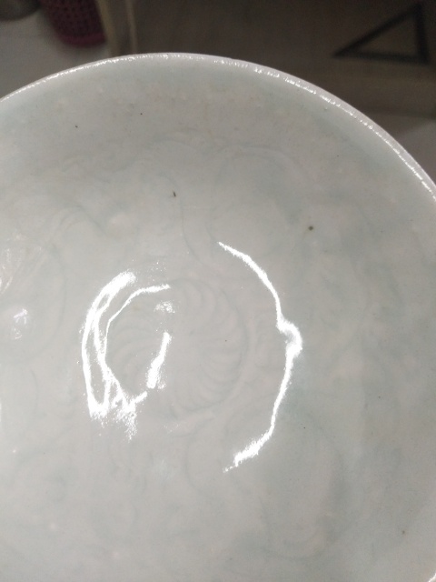 古玩陶瓷南宋湖田窯娃娃盤三戲嬰盤（已做實物鑒定）拍賣，當前價格20000元