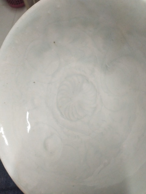 古玩陶瓷南宋湖田窯娃娃盤三戲嬰盤（已做實物鑒定）拍賣，當前價格20000元