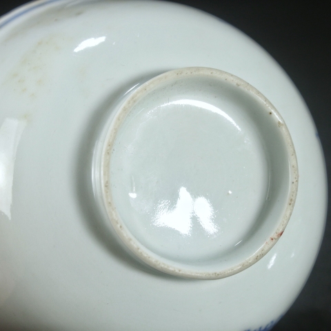 古玩陶瓷回流·青花過墻梅蓋碗拍賣，當(dāng)前價格1288元