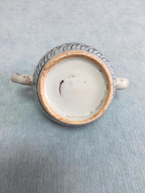 古玩陶瓷清中青花纏枝花卉紋執壺拍賣，當前價格2280元