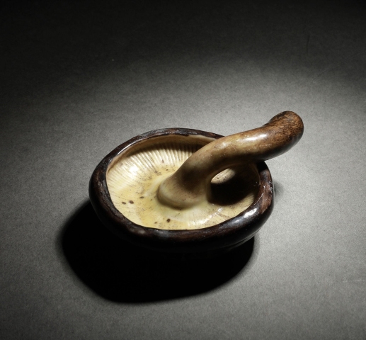 古玩陶瓷上世紀(jì)中期窯變釉仿生瓷蘑菇拍賣,當(dāng)前價(jià)格4500元