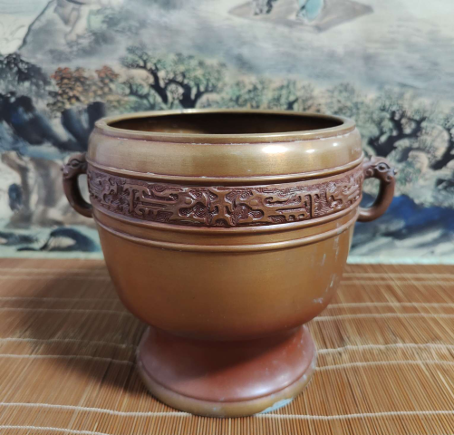 古玩雜項銅爐拍賣,當前價格1000元