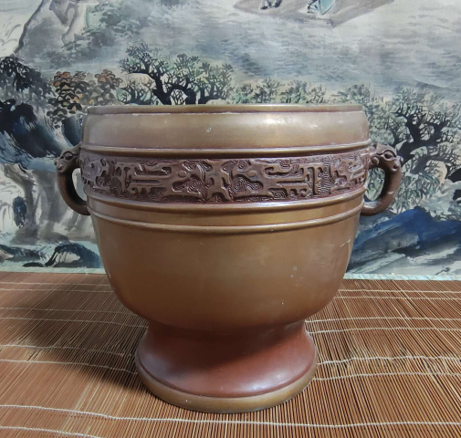 古玩雜項銅爐拍賣,當前價格1000元