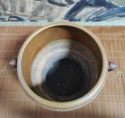 古玩雜項銅爐拍賣,當前價格1000元