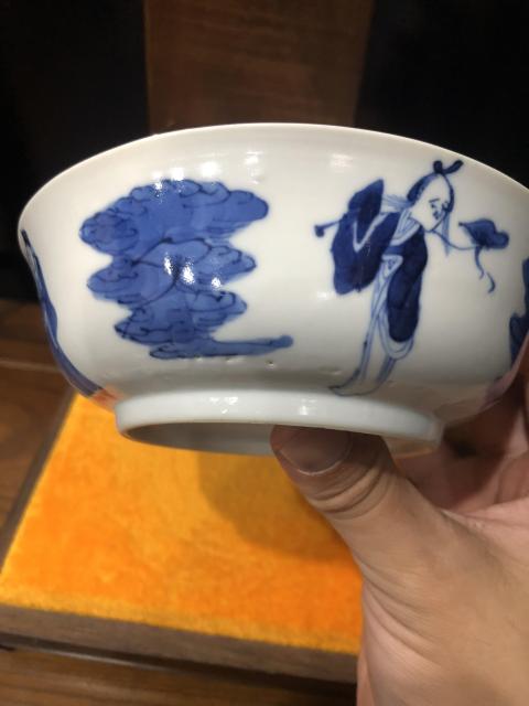 古玩陶瓷(新年放漏中)晚清-八仙青花人物紋-蓋碗拍賣,當(dāng)前價格4279元