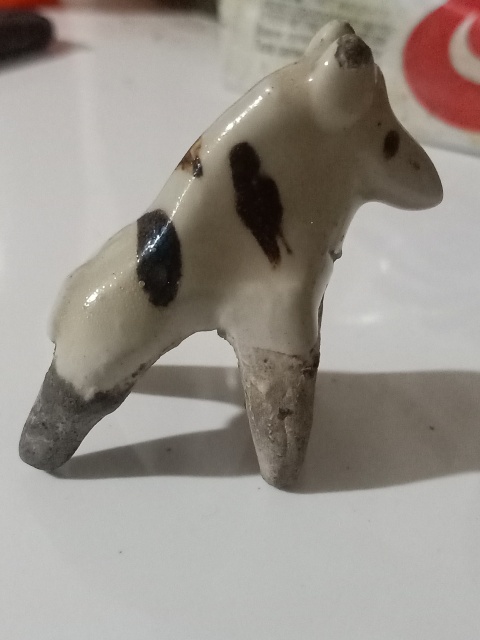 古玩陶瓷遼金時期點彩小羊拍賣，當前價格1588元