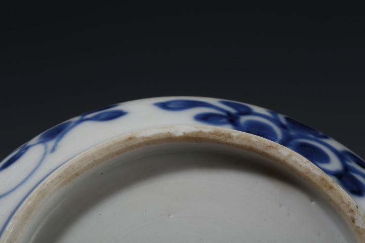 古玩陶瓷清康熙·青花花卉紋蓋盒一對拍賣，當前價格6600元