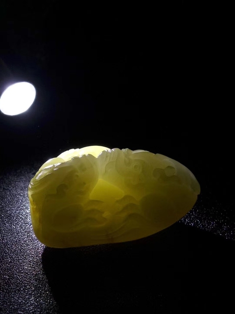 古玩玉器特價??松石雙色巧雕“大圣歸來”拍賣，當前價格6688元