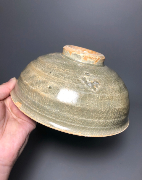 古玩陶瓷(已保真帶證書)青釉碗拍賣,當前價格0元