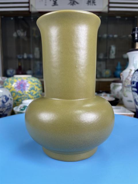 古玩陶瓷茶葉末釉廣口尊拍賣,當前價格1200元