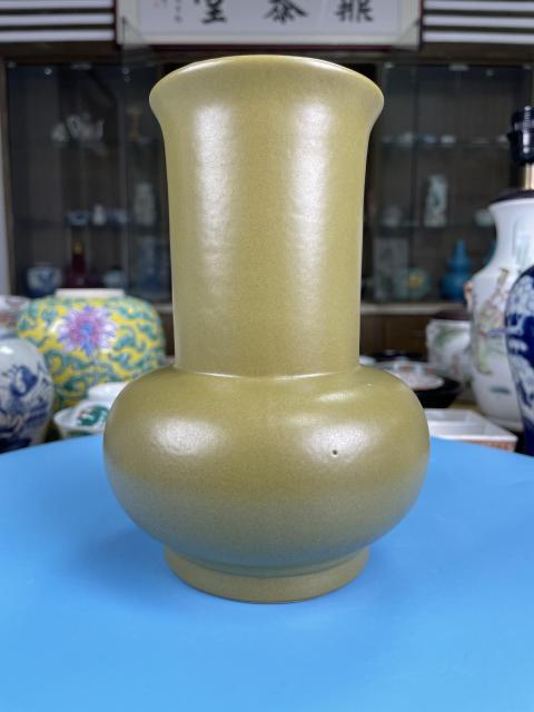古玩陶瓷茶葉末釉廣口尊拍賣,當前價格1200元