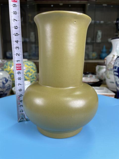 古玩陶瓷茶葉末釉廣口尊拍賣,當前價格1200元