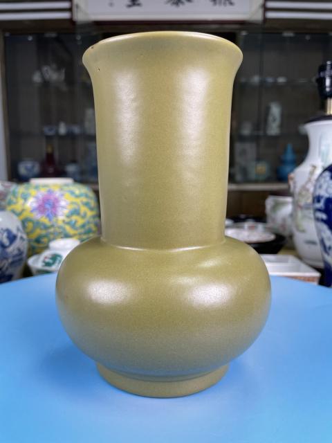 古玩陶瓷茶葉末釉廣口尊拍賣,當前價格1200元