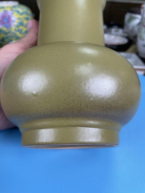 古玩陶瓷茶葉末釉廣口尊拍賣,當前價格1200元