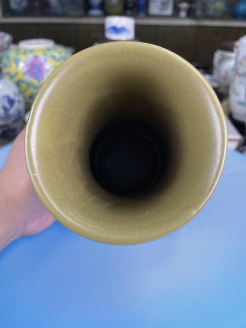 古玩陶瓷茶葉末釉廣口尊拍賣,當前價格1200元