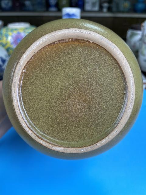 古玩陶瓷茶葉末釉廣口尊拍賣,當前價格1200元