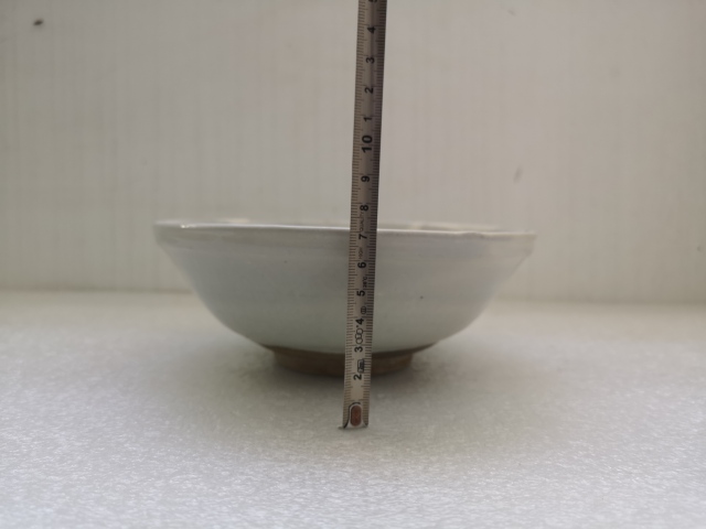 古玩陶瓷元代磁州窯褐彩花卉紋碗拍賣,當前價格450元