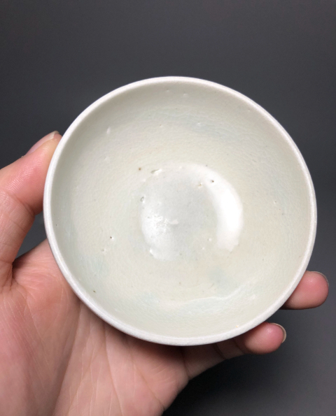 古玩陶瓷精品元代影青盞拍賣，當前價格2888元