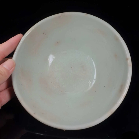 古玩陶瓷晚清纏枝花囍字紋青花碗一對(duì)拍賣，當(dāng)前價(jià)格199元