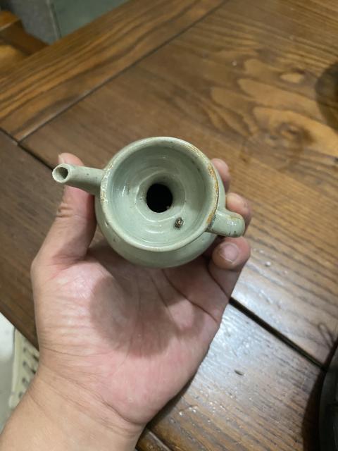 古玩陶瓷元末明初?影青執壺拍賣,當前價格2200元