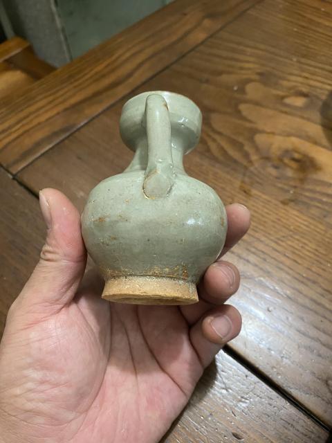 古玩陶瓷元末明初?影青執壺拍賣,當前價格2200元