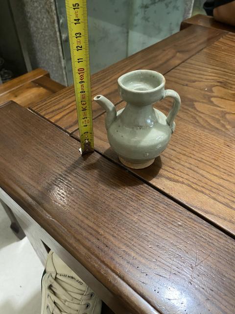 古玩陶瓷元末明初?影青執壺拍賣,當前價格2200元