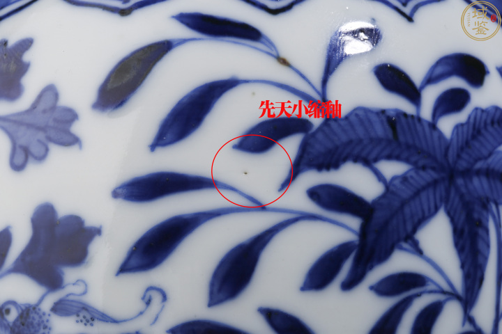 古玩陶瓷清晚期·青花穿花龍紋蓋瓶拍賣，當前價格8000元