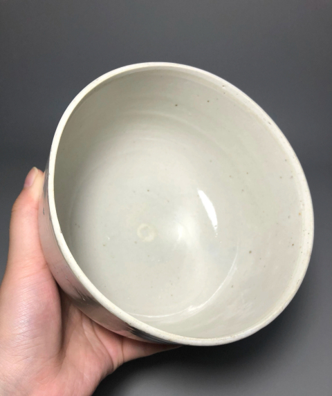 古玩陶瓷帶蓋少見(jiàn)青白釉大蓋缽拍賣，當(dāng)前價(jià)格1888元