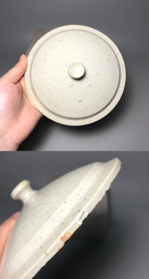 古玩陶瓷帶蓋少見(jiàn)青白釉大蓋缽拍賣，當(dāng)前價(jià)格1888元