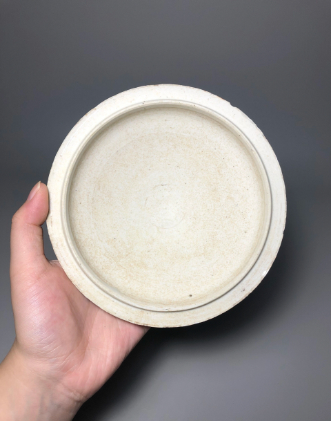 古玩陶瓷帶蓋少見(jiàn)青白釉大蓋缽拍賣，當(dāng)前價(jià)格1888元