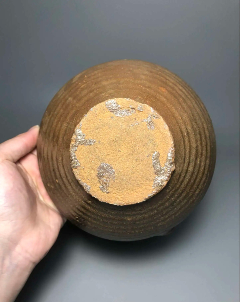 古玩陶瓷明末褐釉茶硯缽拍賣,當前價格0元