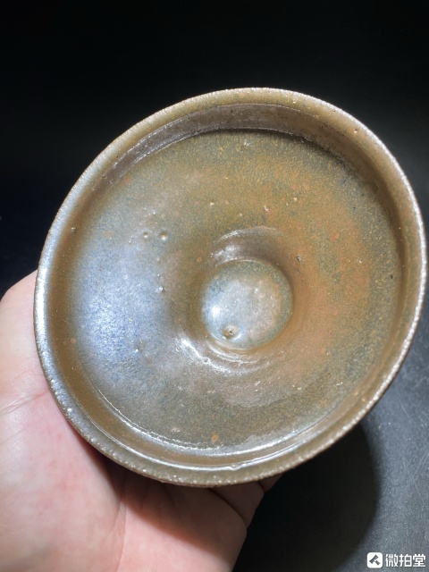 古玩陶瓷褐釉盞拍賣,當前價格4400元