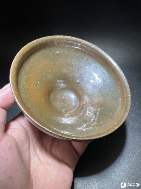 古玩陶瓷褐釉盞拍賣,當前價格4400元