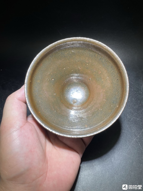 古玩陶瓷褐釉盞拍賣,當前價格4400元