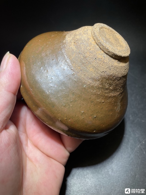 古玩陶瓷褐釉盞拍賣,當前價格4400元