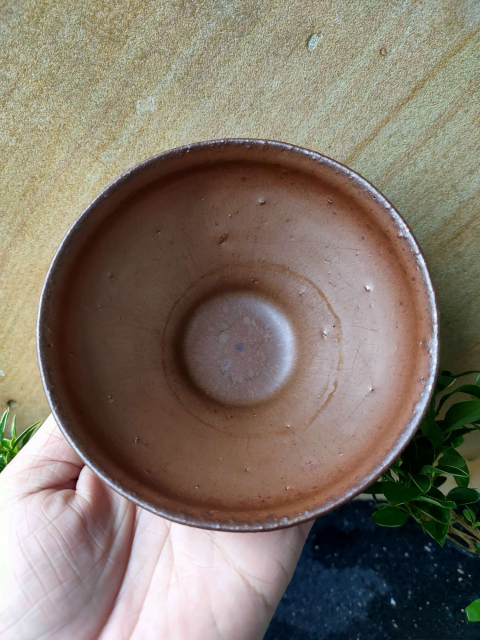 古玩陶瓷柿紅釉盞拍賣,當前價格4600元