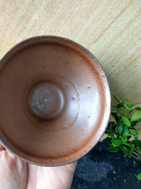 古玩陶瓷柿紅釉盞拍賣,當前價格4600元