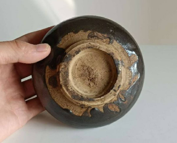 古玩陶瓷明代定窯褐釉文房水呈拍賣，當前價格750元