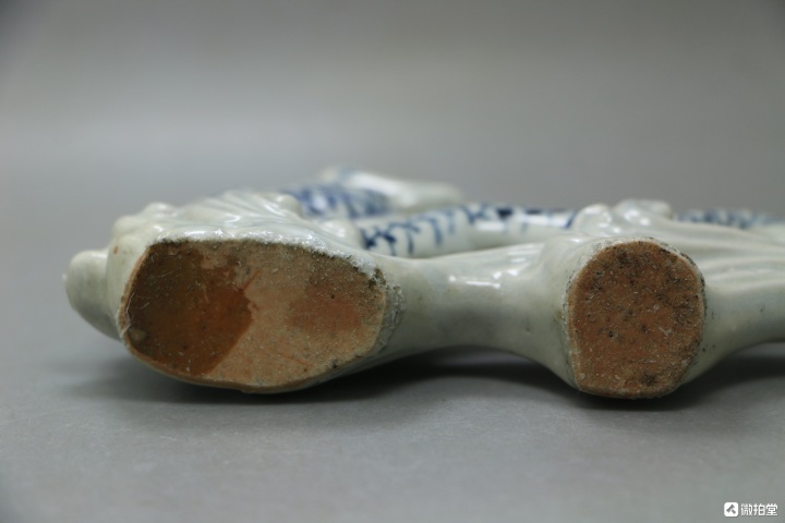 古玩陶瓷青花龍紋煙嘴拍賣,當前價格1200元