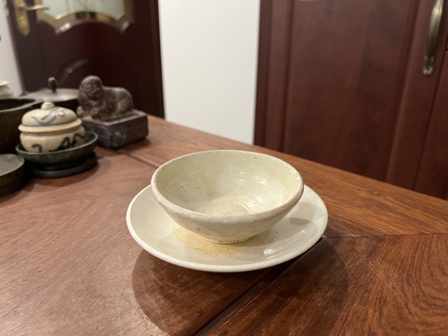 古玩陶瓷宋末元初影清盞托拍賣,當前價格899元