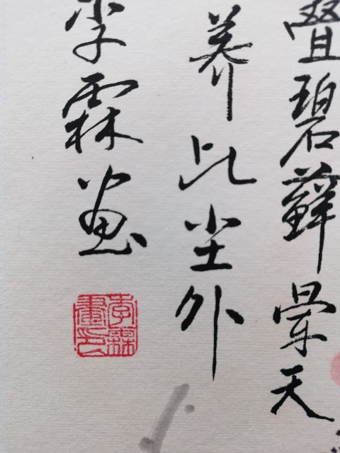 古玩字畫與梅花王王成喜齊名的中華國禮藝術家協會理事植梅人李霖繪畫梅香拍賣,當前價格899元