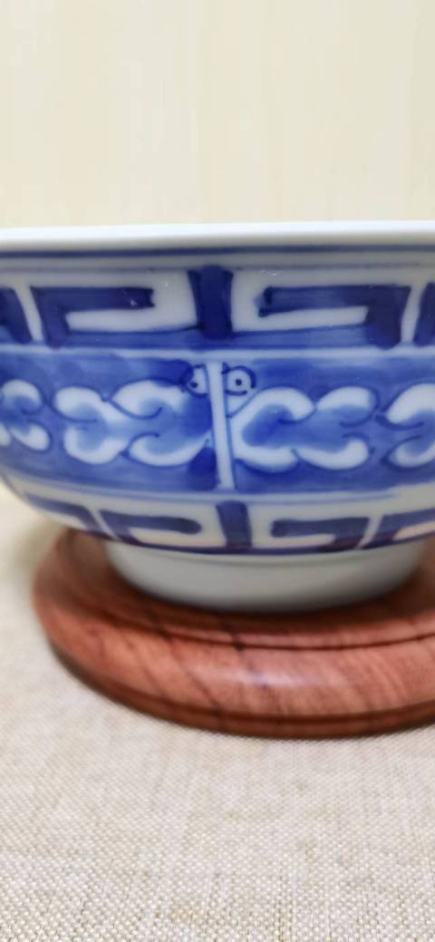 古玩陶瓷青花奎龍紋碗拍賣，當前價格3800元