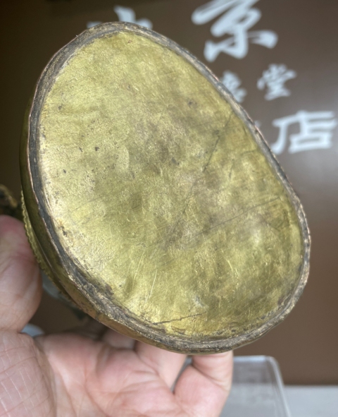 古玩銅器清代中期銅鎏金宗喀巴造像拍賣，當前價格16999元